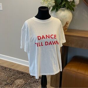 Kate spade for Target Dance Till Dawn cropped/boxy tee